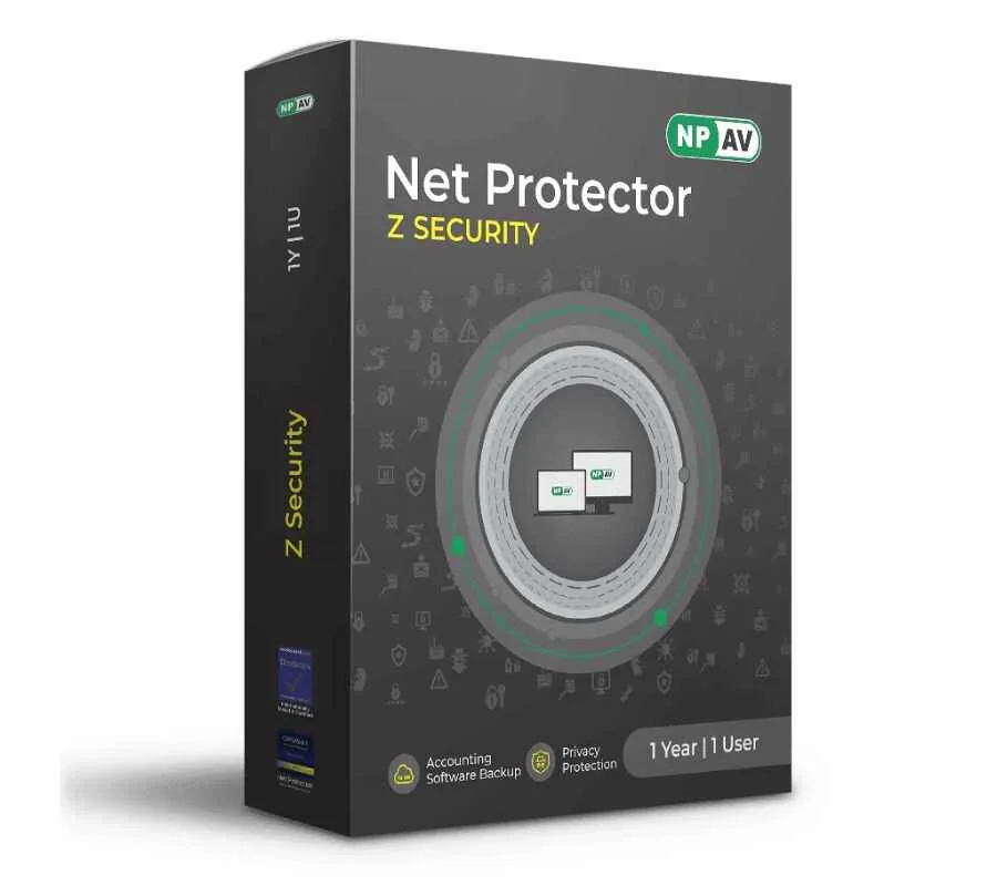 Net protector Z Security Antivirus 1 PC 1 Year